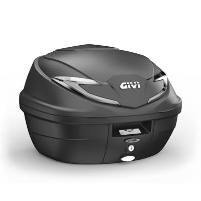 GIVI 39l Monolock Topkoffer, Topkoffers en zijkoffers voor de moto, fumé reflectoren