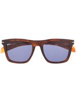 Eyewear by David Beckham lunettes de soleil à monture rectangulaire - Marron - thumbnail