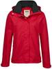 Hakro 262 Women's rain jacket Colorado - Red - 3XL