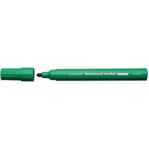 Quantore permanent marker 1-1,5mm rond groen