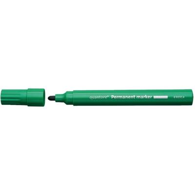 Quantore permanent marker 1-1,5mm rond groen