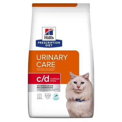 Hill&apos;s Prescription Diet C/D Multicare Stress Urinary Care kattenvoer met Zeevis 1.5kg zak
