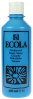 Talens Ecola plakkaatverf flacon van 500 ml, lichtblauw - thumbnail