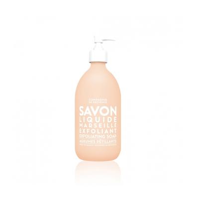 Compagnie de Provence Agrumes Pétillants Savon Liquide Marseille Exfoliant 495ml