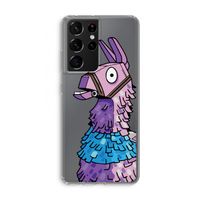 Lama: Samsung Galaxy S21 Ultra Transparant Hoesje