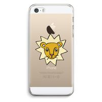 Kleine leeuw: iPhone 5 / 5S / SE Transparant Hoesje