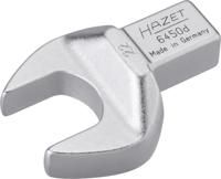 HAZET Insteek-steeksleutel 6450D-22 · 14 x 18 mm insteekvierkant massief · Buiten-zeskant-profiel · SW 22 mm