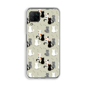 Katten: Huawei P40 Lite Transparant Hoesje