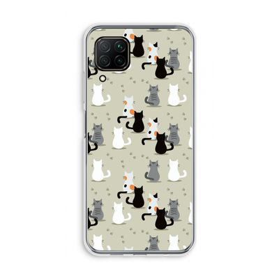 Katten: Huawei P40 Lite Transparant Hoesje