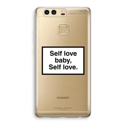 Self love: Huawei P9 Transparant Hoesje
