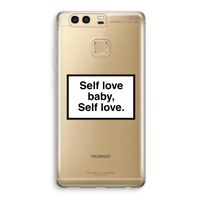 Self love: Huawei P9 Transparant Hoesje