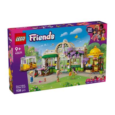 LEGO friends 42671 plantencafé en bloemenwinkel