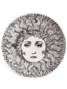 Fornasetti assiette décorative Tema e Variazioni n.313 - Noir