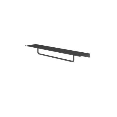 Hotbath &MORE Handdoek Rek - 40cm - voor planchet serie - Geborsteld zwart PVD SHA04MBP