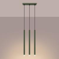 Hanglamp PASTELO 3 olijfgroen