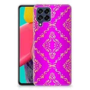 Siliconen Hoesje Samsung Galaxy M53 Barok Roze