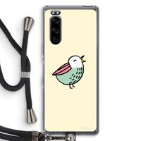 Birdy: Sony Xperia 5 Transparant Hoesje met koord