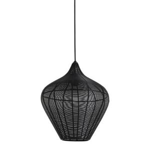 Light & Living - Hanglamp Alvaro - 36x36x40 - Zwart