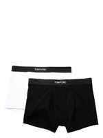 TOM FORD lot de deux boxers à bande logo - Noir