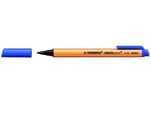 Stabilo Fineliner - greenpoint - blauw