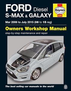 Haynes Werkplaatshandboek Ford S-MAX & Galaxy diesel (maart 2006-Jul 2015) 6299