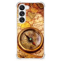 Samsung Galaxy S23 Telefoonhoesje met valbescherming Kompas - thumbnail