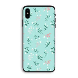 Small white flowers: iPhone X Biologisch afbreekbaar hoesje