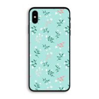 Small white flowers: iPhone X Biologisch afbreekbaar hoesje