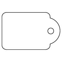 Label Apli karton nr 389 18x29mm wit 1000 stuks