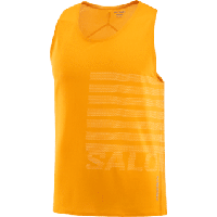 Salomon Sense aero singlet gfx heren - GEEL - Heren - thumbnail