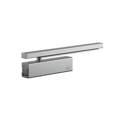 AXA AXA 7509 deurdranger met glijarm sluitkracht 1-4 - aluminiumgrijs