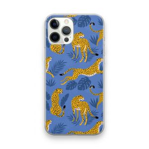 Luipaard: iPhone 12 Pro Max Transparant Hoesje
