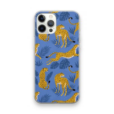 Luipaard: iPhone 12 Pro Max Transparant Hoesje