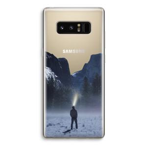 Wanderlust: Samsung Galaxy Note 8 Transparant Hoesje