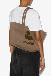 Isabel Marant shopper Yenky Zipped PM0062FA-A1X18M khaki