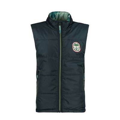 America Today Junior reversible bodywarmer Jai donkerblauw/groen America Today Junior reversible bodywarmer Jai donkerblauw/groen