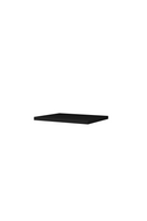 Proline Top afdekplaat gelakt 60 x 3,2 x 46 cm, mat zwart
