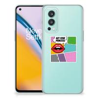 OnePlus Nord 2 5G | Sillicone Back Cover | Popart Princess