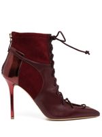 Malone Souliers bottines Montana 100 mm - Rouge - thumbnail