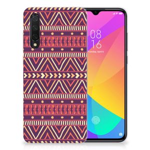 Xiaomi Mi 9 Lite TPU bumper Aztec Paars