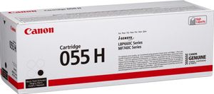 Canon Toner 055H Origineel Zwart 7600 bladzijden 3020C002