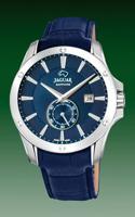 Horlogeband Jaguar J878-2 Leder Blauw 22mm