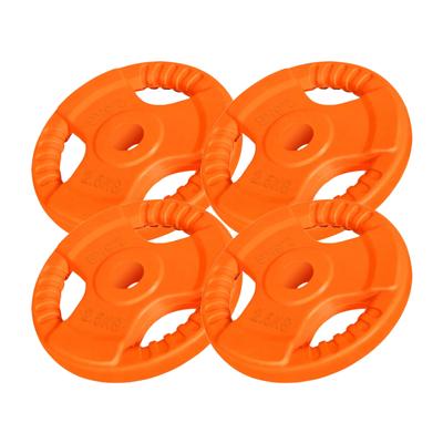Voordeelbundel 10 kg (4 x 2,5 kg) Gripper gietijzer Rubber Coating