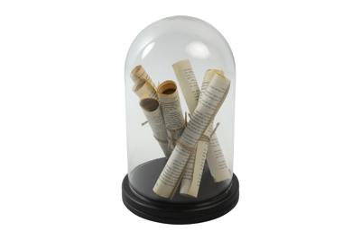 Decostar Countryfield Stolp krant ro Sam S wit/zwart