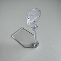 Pop-clip kaarthouder met voet hoog 50mm - 70 stuks