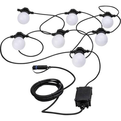 Paulmann 94165 Verlichtingssysteem Plug&Shine LED-lichtketting LED 1.4 W Warmwit Wit, Zwart