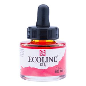 Talens Ecoline waterverf flacon van 30 ml, karmijn