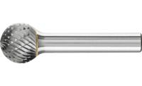 PFERD 21112928 Freesstift Bol Lengte 54 mm Afmeting, Ø 16 mm Werklengte 14 mm Schachtdiameter 8 mm