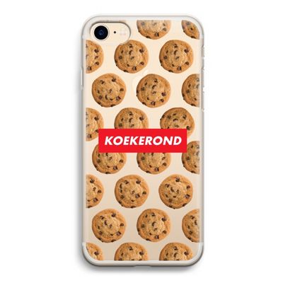 Koekerond: iPhone 7 Transparant Hoesje
