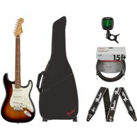 Fender Player Stratocaster Sunburst PF + gigbag + accessoires - thumbnail